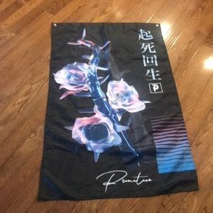 zumiez primitive creation glass flower flag